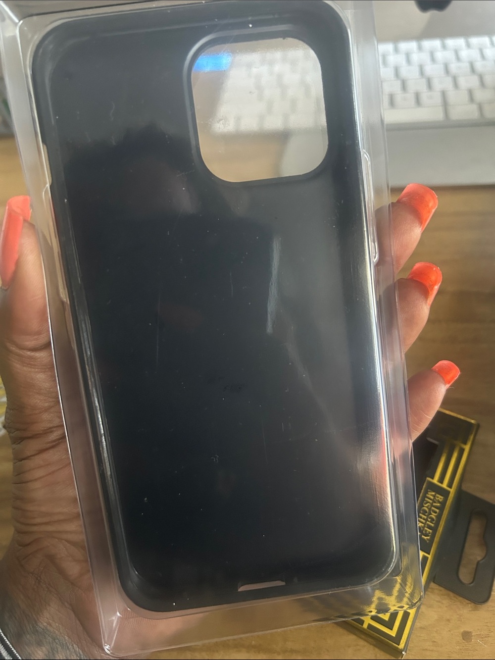 Leopard Print Phone Case - Brown iPhone 13 Pro Max - Picture 2 of 3
